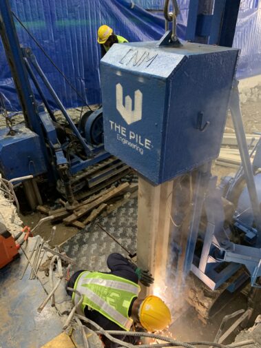 ตอกเสาเข็มไมโครไพล์