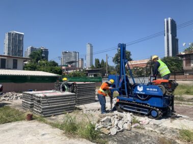 เตรียมเสาเข็มไมโครไพล์