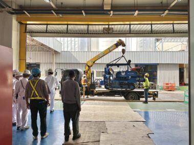 ขนย้ายเสาเข็มไมโครไพล์